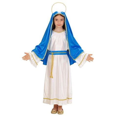 Disfraz De Virgen María Para Niña Comprar Mary Costume Virgin Mary