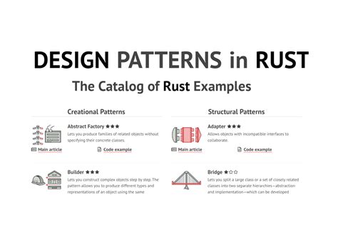 RUST JOURNEY Design patterns in Rust