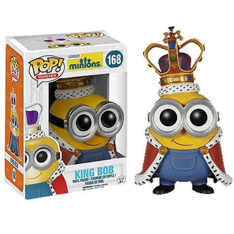 Funko Pop Minions Movie Vinyl Figure Minion King Mint