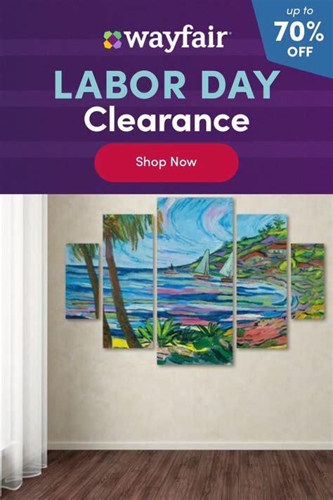 Trademark Art Island Bay Piece Painting Print Set On Wrapped Canvas