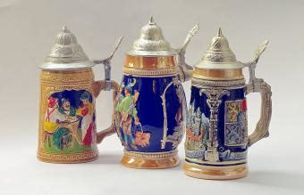 Antique German Beer Steins Values And History Lovetoknow