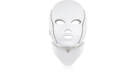 PALSAR7 LED Mask Face And Neck White Hoitava LED Naamio Kasvoille Ja