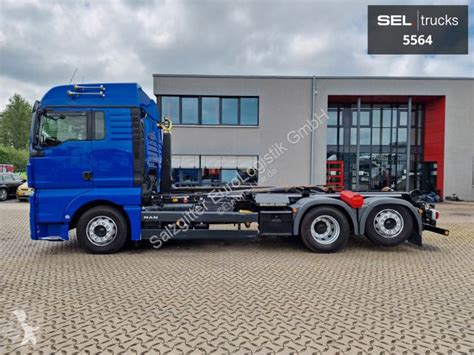 Camion MAN Multibenne TGX 26 480 6x2 4 BL ZF Intarder Lenkachse 6x2