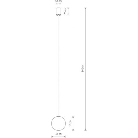 Lampa Sufitowa Szklana Kula Kier Cm Bia O Z Ota Nowodvorski