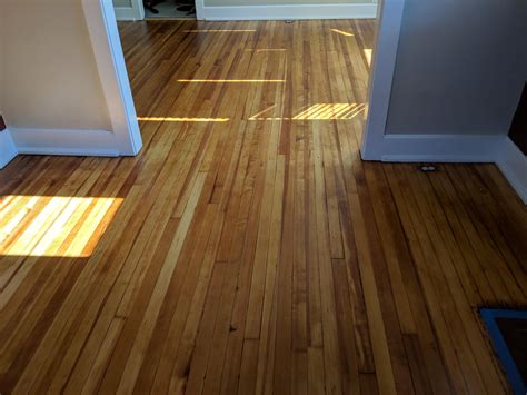 108 Year Old Pine Floors Refinished With Polyurethane Hardwoodfloors