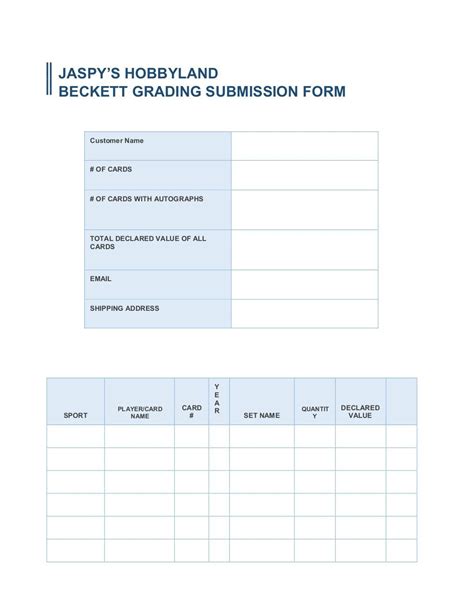 Beckett Grading Pdf Archive