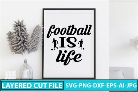 Football SVG Bundle Bundle · Creative Fabrica