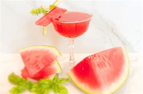 Watermelon Basil Margarita - The Produce Moms