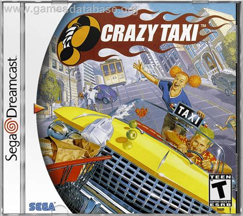 Crazy Taxi Sega Dreamcast Artwork Box