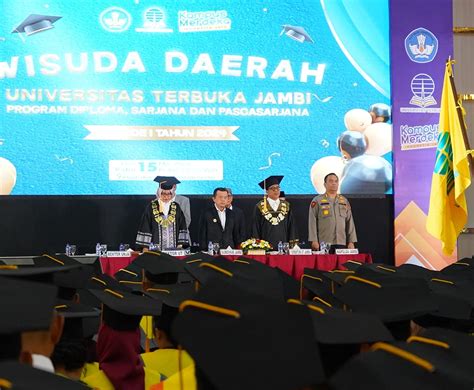 Gubernur Al Haris UT Pelopor Pendidikan Jarak Jauh Dan Merdeka Belajar