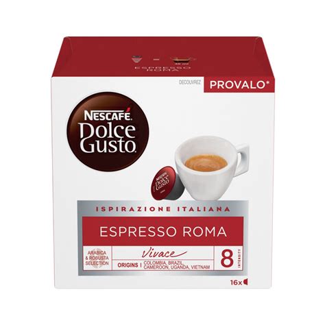 Nescafé Espresso Roma 16 kapslar till Dolce Gusto för 65 00 kr