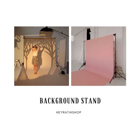 jual background stand backdrop stand studio foto shopee indonesia