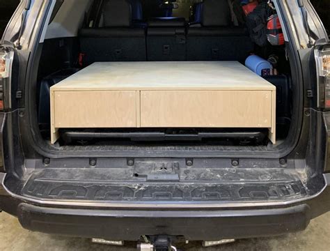 5th Gen 4Runner Overland Drawer System W Slide Outs DIY Plans