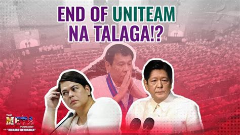 Duterte V Marcos Admin End Of “uniteam” Youtube