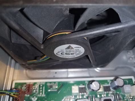 Delta Electronics Aub Vh V Pin Case Cooling Fan For Sale Online