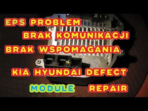 Expert Eps Problem Brak Wspomagania B D Czujnika Naprawa Modu U Repair