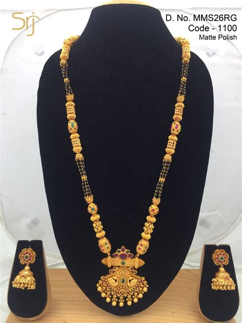 Pin By POOJA BHANUSE On Quick Saves In 2024 Black Beads Mangalsutra