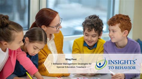 7 Behavior Management Strategies For Special Education Teachers