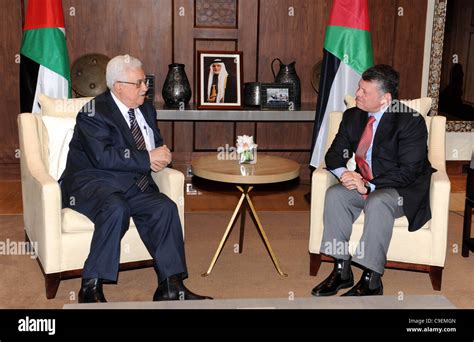 Dec 8 2011 Amman Amman Jordan Palestinian President Mahmoud