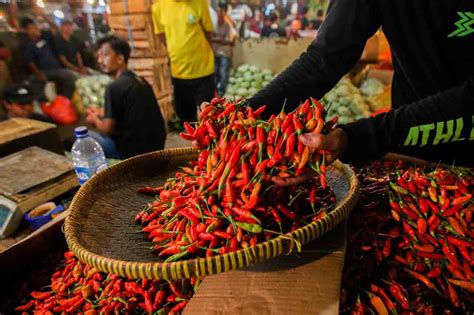 FOTO Kabar Baik Harga Cabai Rawit Di Pasar Induk Kramat Jati Turun