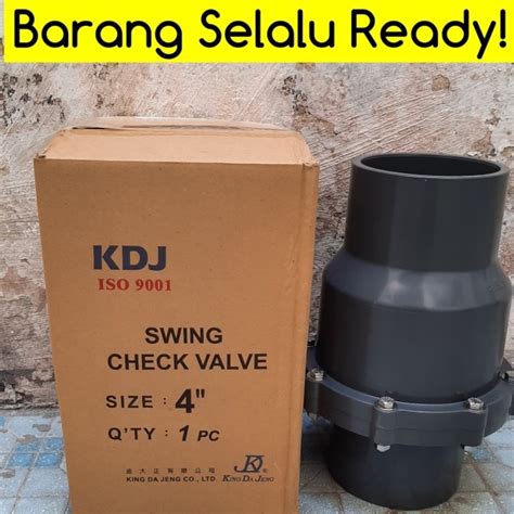 jual anti  flow solusi drainase banjir bocor swing check valve