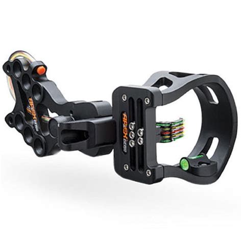 Apex Accu Strike Xs 5 Pin 019 Bow Sight Black Ag1615bk