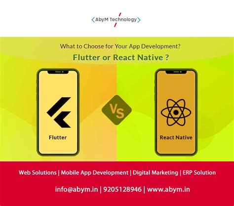 Flutter Vs React Native — Which Technology You Should Choose For Mobile