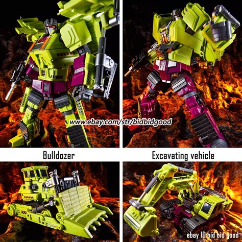 Transformation Oversized Devastator Bruticus Jinbao 6in1 Predaking 5in1