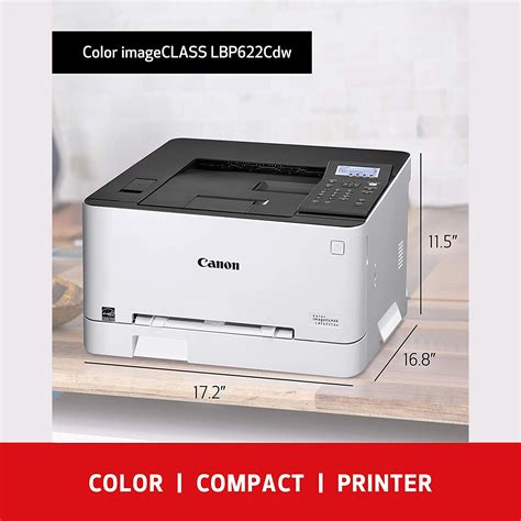 Canon ImageCLASS LBP622CDW, Color Laser Wireless Printer- Open Box