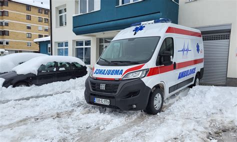 OC Jahorina pomaže lokalnim zajednicama Donirano sanitetsko vozilo