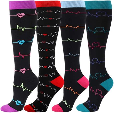 Amazon Hltpro Calcetines De Compresi N Para Mujer Circulaci N