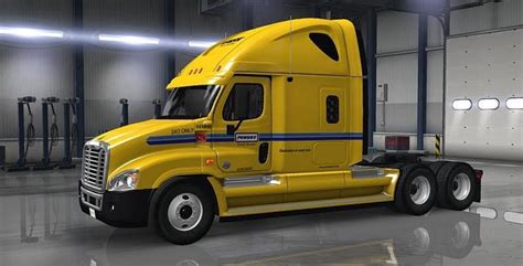 Penske Truck Rental Freightliner Cascadia Skin Euro Truck Simulator 2