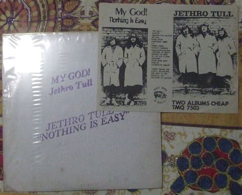 Jethro Tull Mygod Nothing Is Easy Lp Bootlegs And Live Recordings