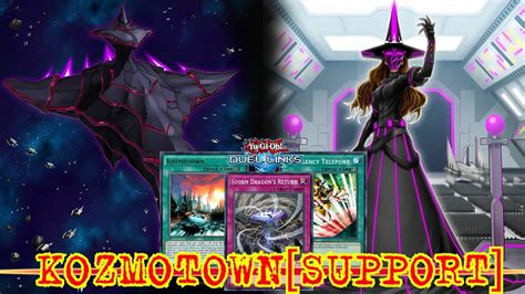 New Kozmo New Kozmotown And Storm Dragon S Return Yu Gi Oh Duel