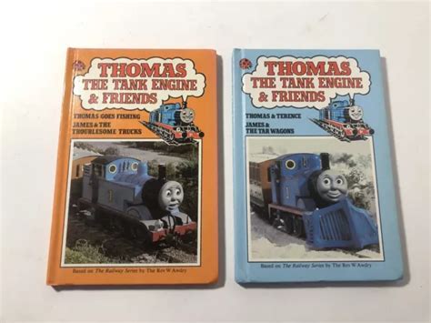 Set Of 2 Thomas The Tank Engine And Friends Hardback By Rev W Awdry Eur