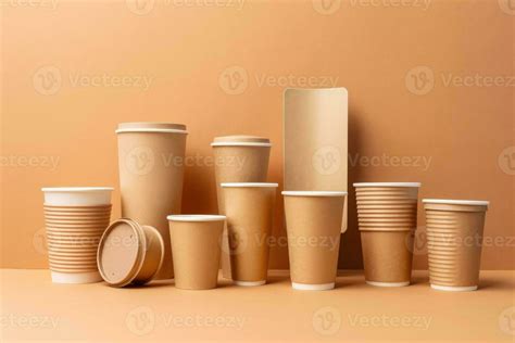 Eco Friendly Disposable Paper Cups 26441141 Stock Photo At Vecteezy