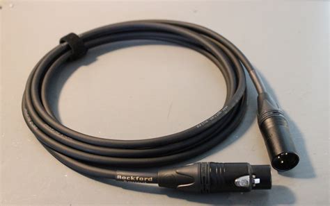 Gotham Audio Gac 3 Neumann Mic Cable Gold Xlr Male To Xlr Female