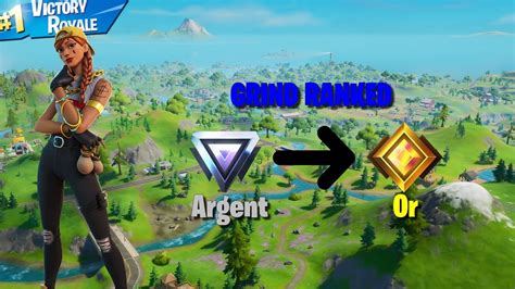 Grind Ranked Silver A Gold Sur Fortnite Youtube