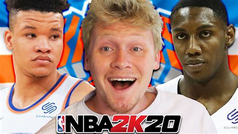 MY FIRST REBUILD OF NBA 2K20 New York Knicks Rebuild YouTube