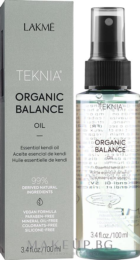 Lakme Teknia Organic Balance Oil