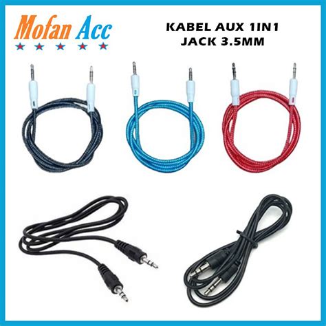 Jual Kabel Audio Aux Jack Mm Panjang Cm M Hp Android Samsung