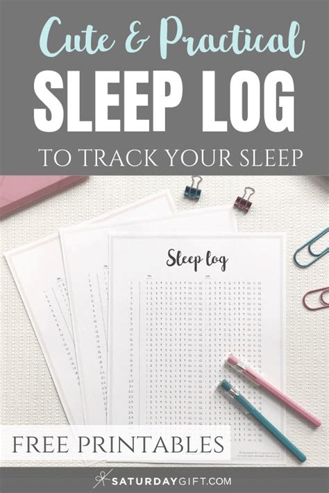 sleep log   track  sleep   sleep log  printable