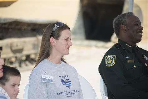 Community Gathers For Groundbreaking Of Deputy Scott Pine Community Park