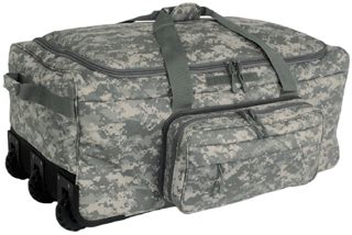 Us Army Acu Digital Camo Wheeled Deployment Bag Army Duffle Bag Bags