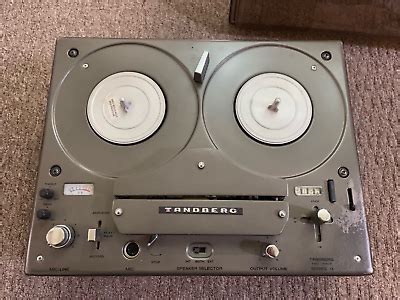 Vintage Tandberg Track Series Reel To Reel Tape Machine Ebay