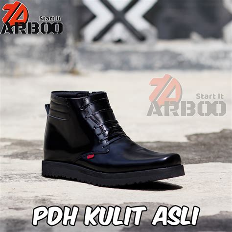 Sepatu Pdh Tni Dinas Pdh Tni Ad Al Au Pria Polri Security Satpam Polisi