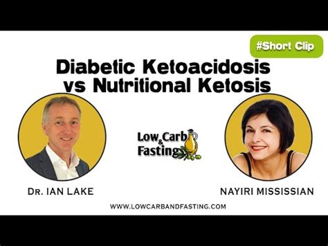 Diabetic Ketoacidosis vs Nutritional Ketosis - Diabetes