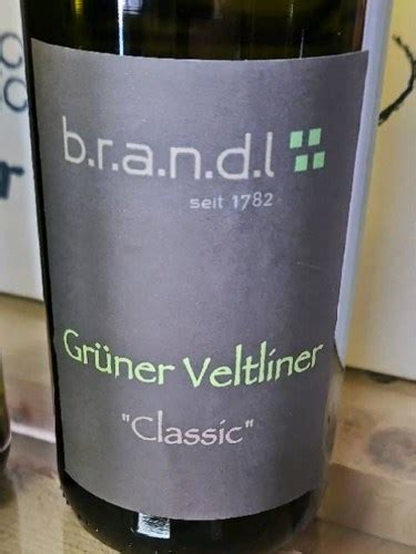 Weinhof Brandl Grüner Veltliner Classic Vivino US