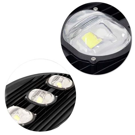 Luminária Pública 100W Fotocélula de Led Branco Frio PJ