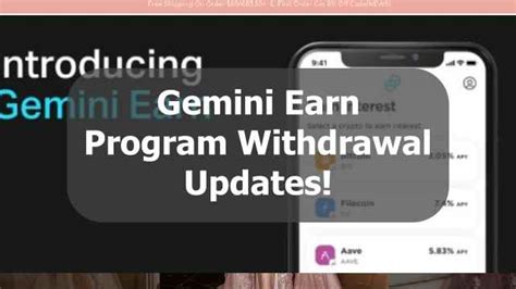 Gemini Earn Program Latest Withdrawal Updates Even Insight